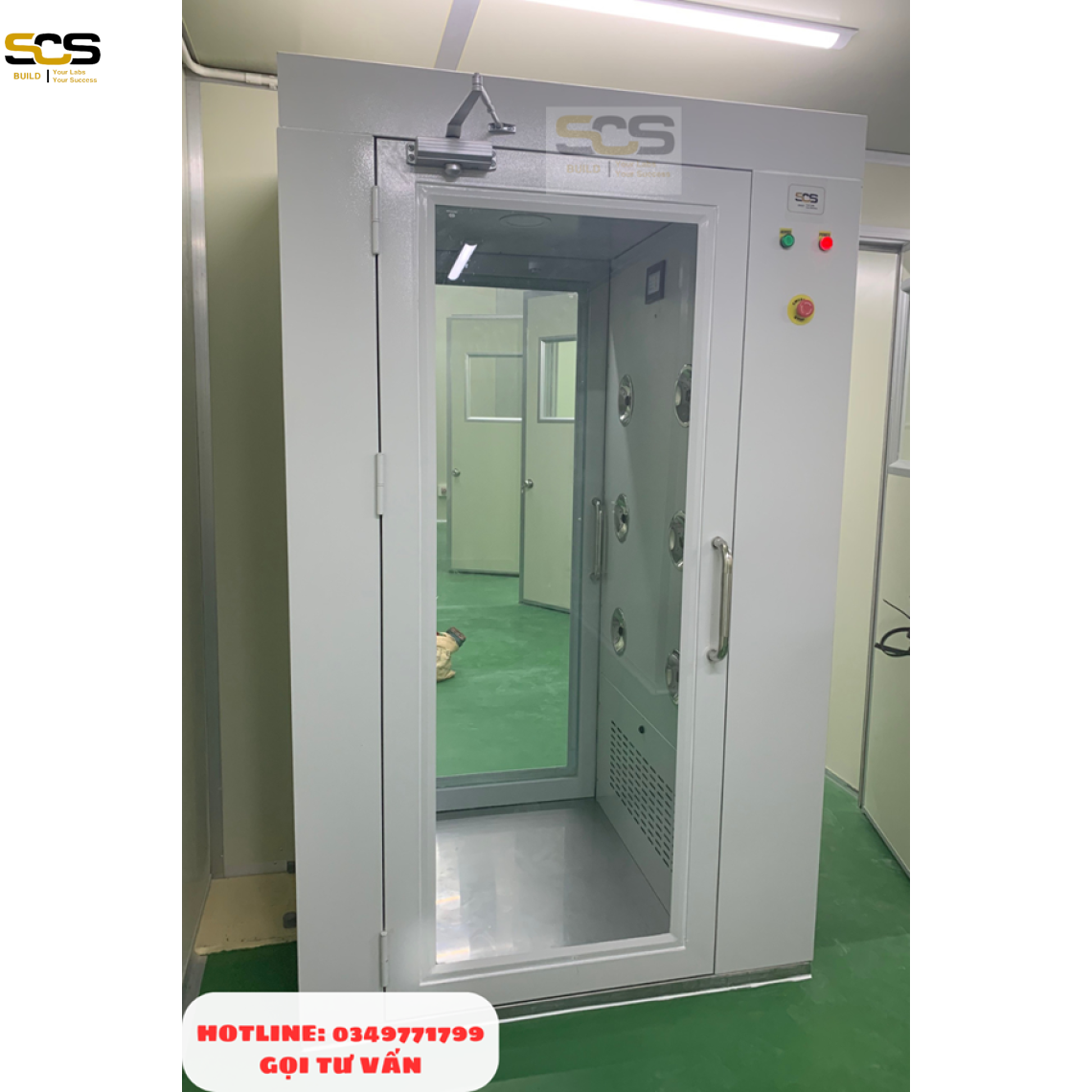 Tư vấn thiết kế phòng sạch: tối ưu hiệu quả với air shower và pass box
