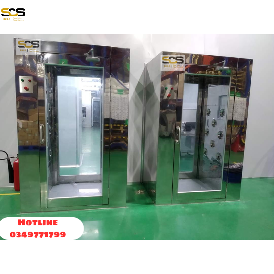 Tư vấn thiết kế phòng sạch: tối ưu hiệu quả với air shower và pass box