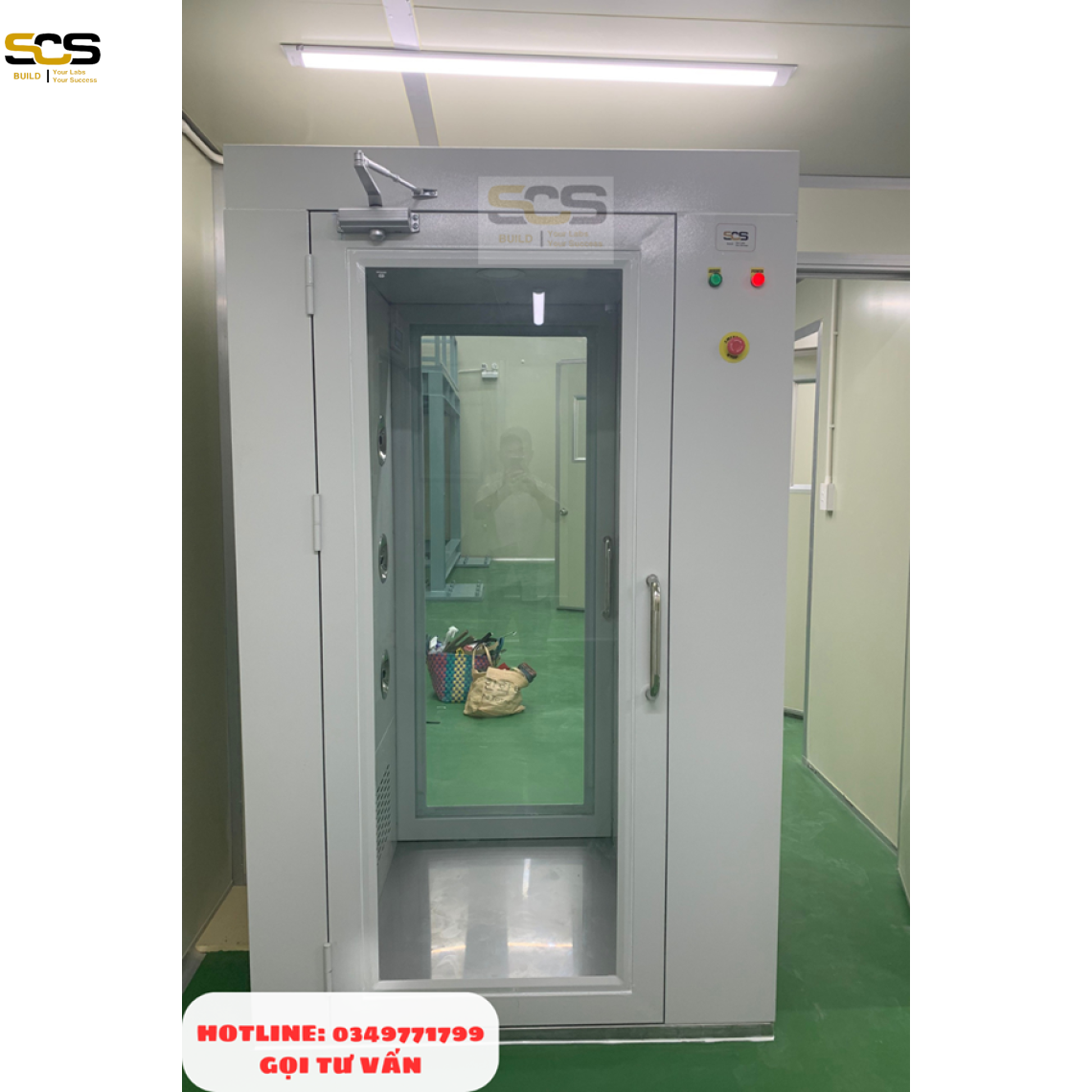 Tư vấn thiết kế phòng sạch: tối ưu hiệu quả với air shower và pass box