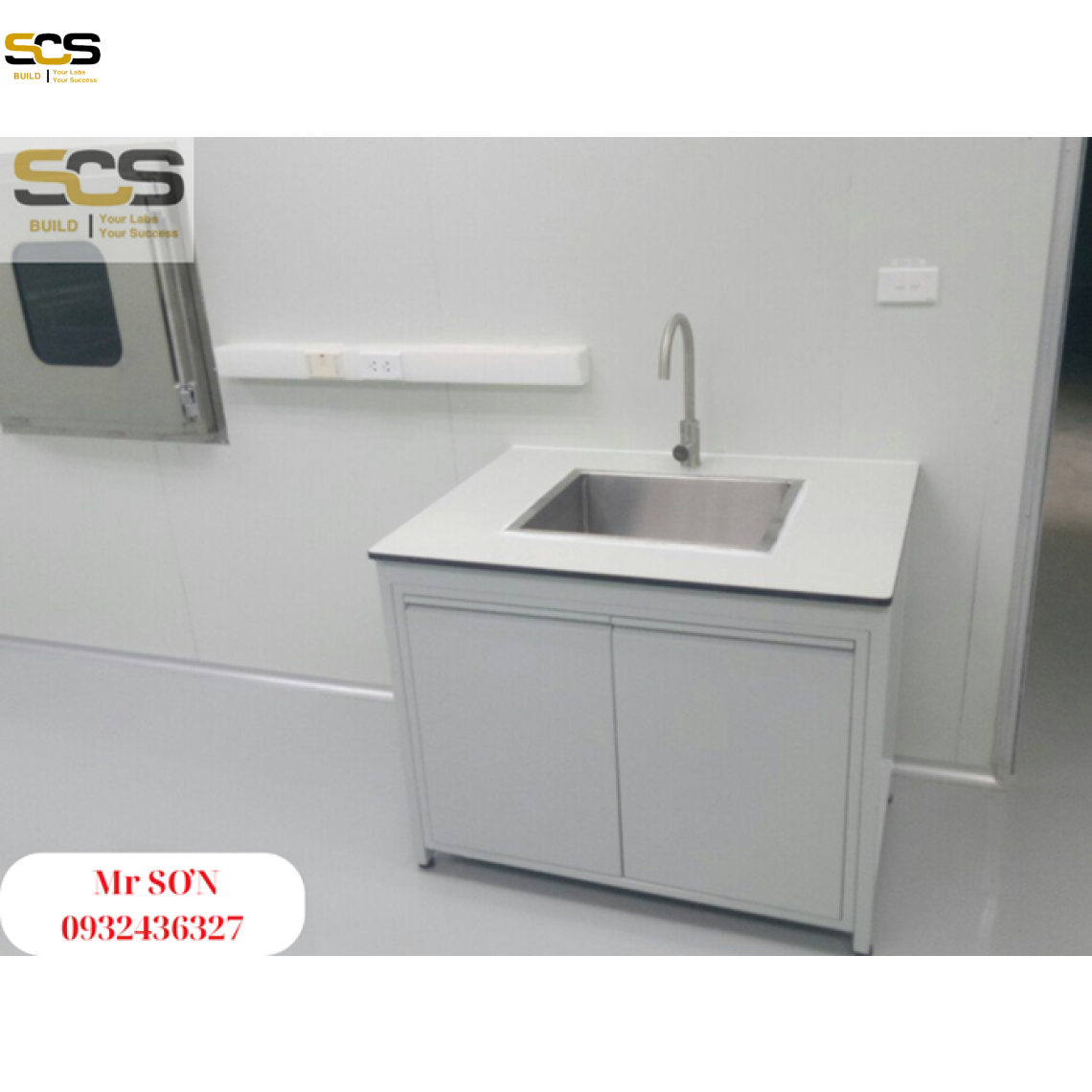 Cung cấp bàn thí nghiệm có chậu rửa kích thước 700mm - nội thất phòng thí nghiệm