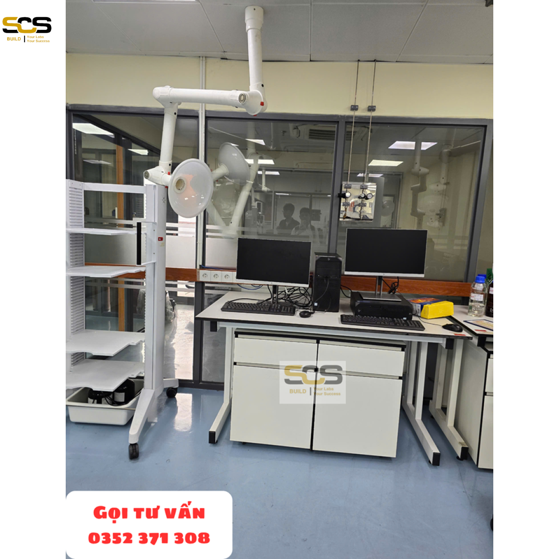 Hộc tủ di động Phenolic cho phòng thí nghiệm