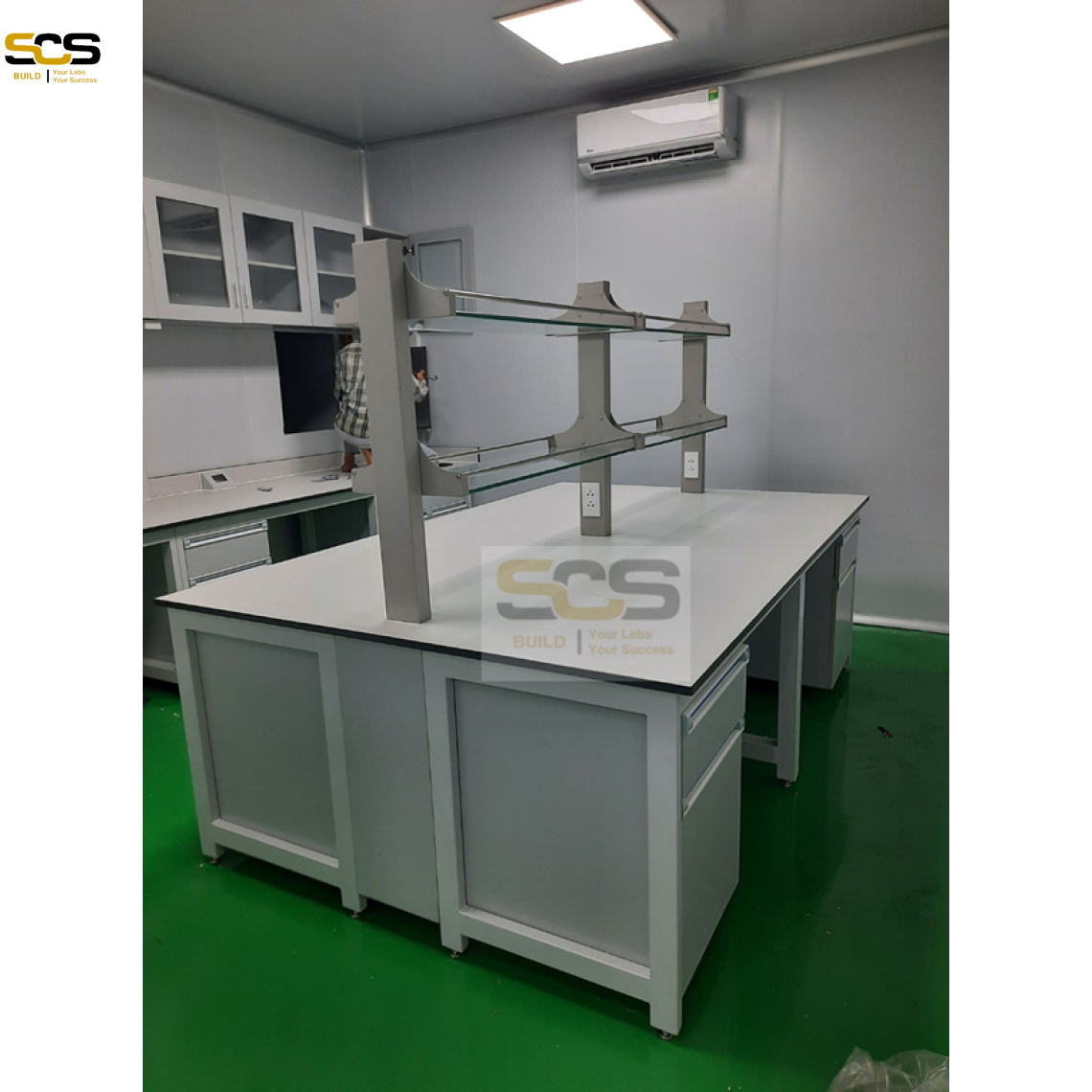 Thi công lắp đặt nội thất thiết bị phòng sạch vi sinh thực phẩm Công Ty Cổ Phần Tập Đoàn Trần Châu