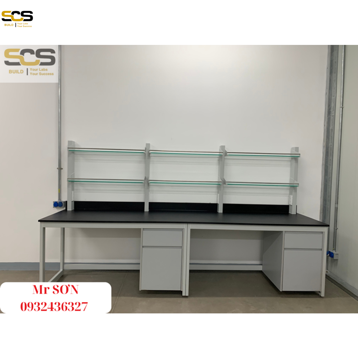 Lắp đặt bàn thí nghiệm phòng Lab công ty DYFLON VINA ( Đông Nai )