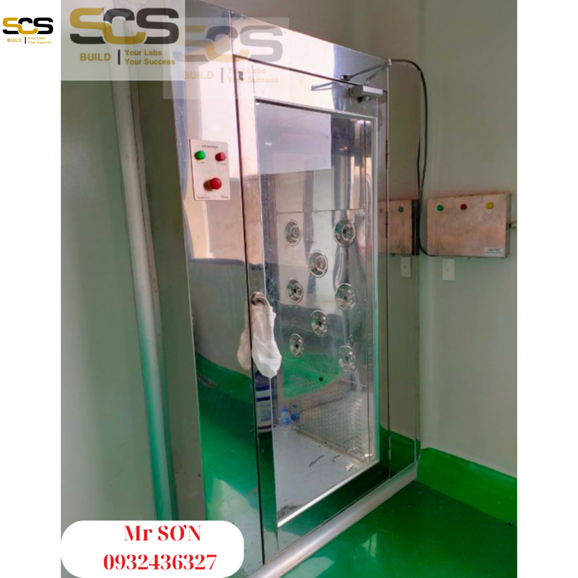Cung cấp buồng khí sạch air shower - Giá tốt nhất 2024