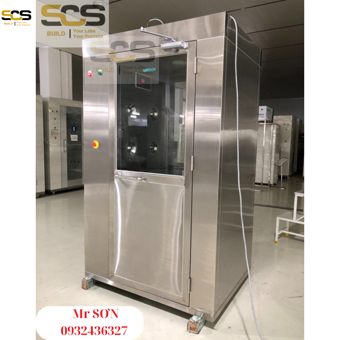 Cung cấp buồng khí sạch air shower - Giá tốt nhất 2024