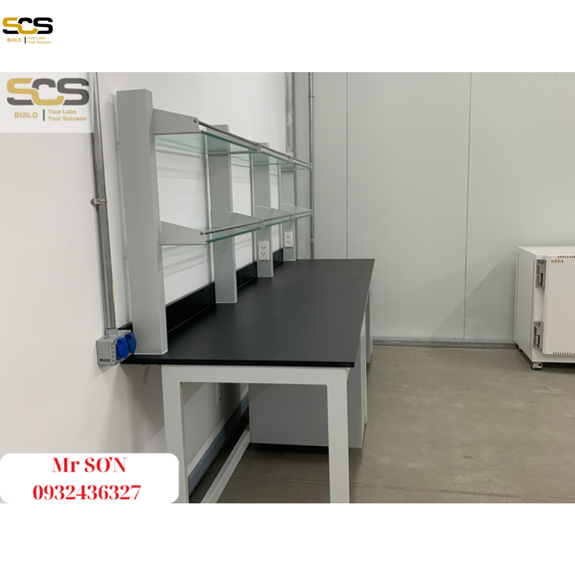Lắp đặt bàn thí nghiệm phòng Lab công ty DYFLON VINA ( Đông Nai )