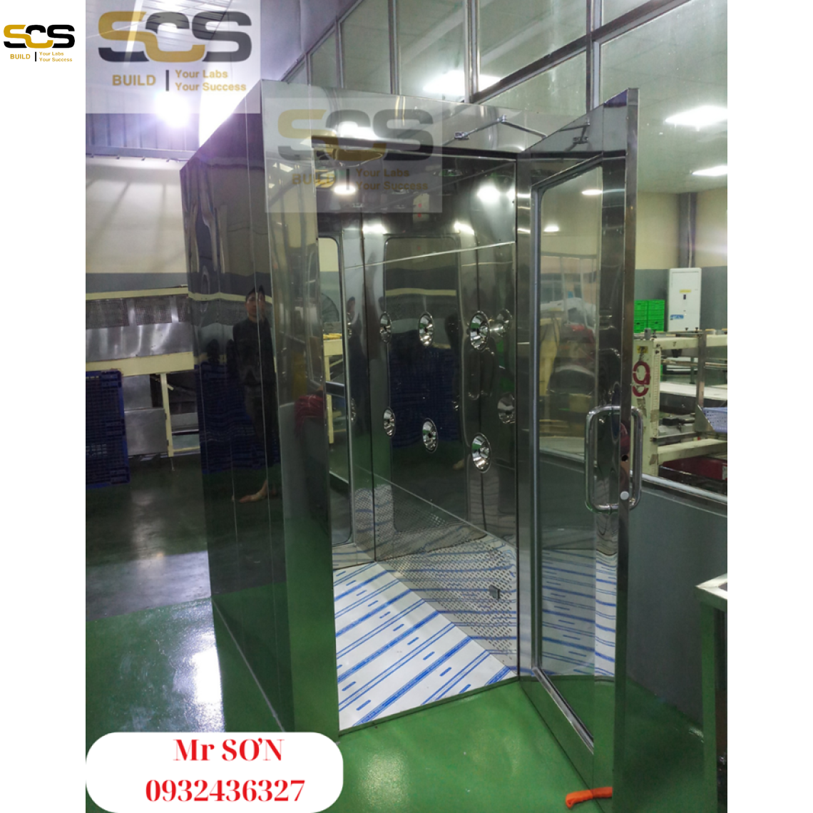 Cung cấp buồng khí sạch air shower - Giá tốt nhất 2024