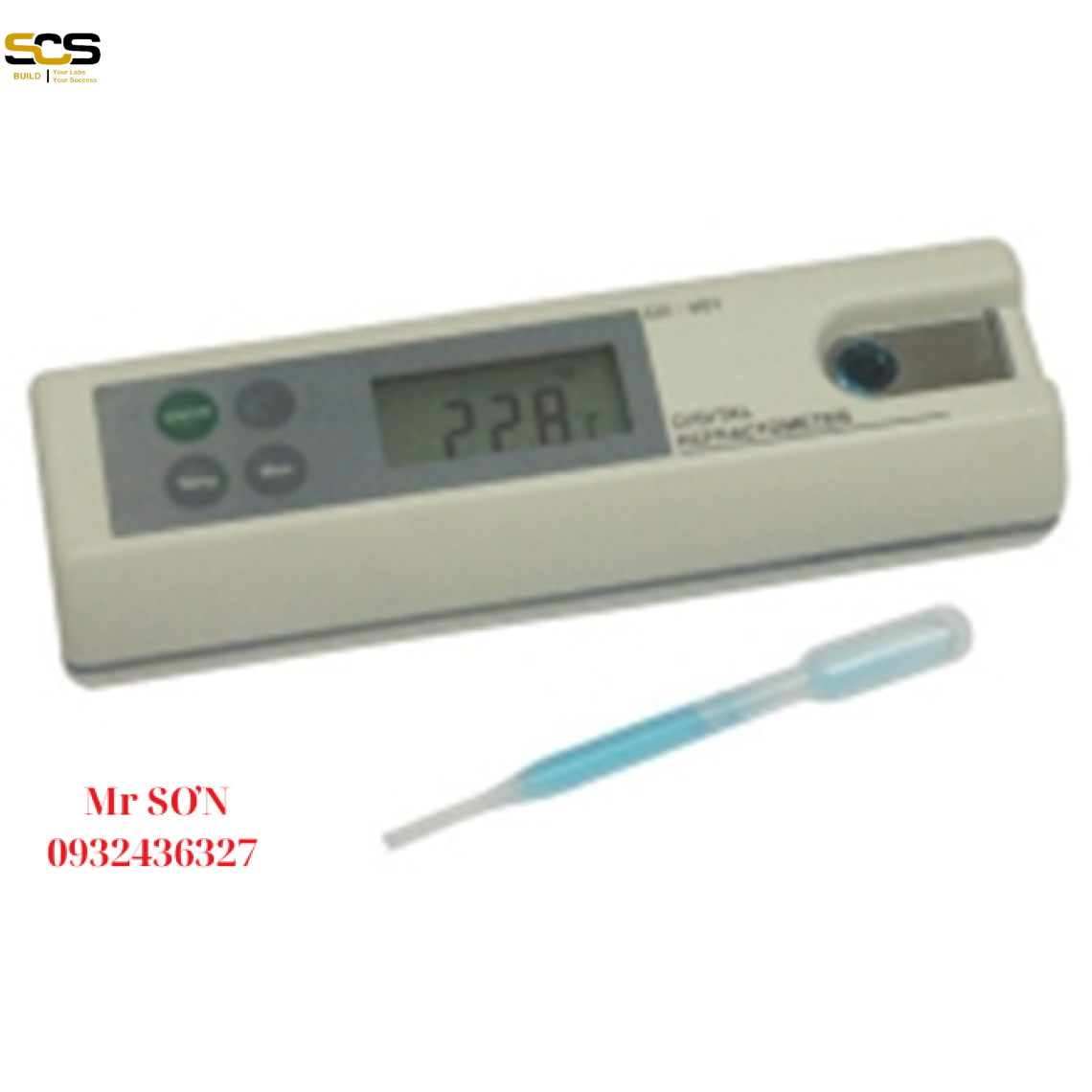 Khúc xạ kế đo độ mặn ngọt điện tử model: HRD-500