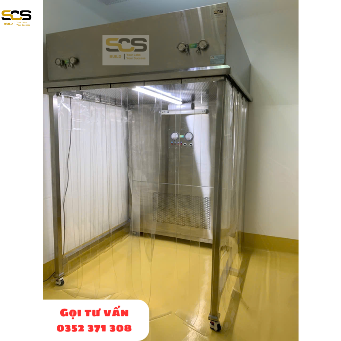 Lafcan, Buồng cân mẫu SCS LAB: giá thành hợp lý, chất lượng được khẳng định