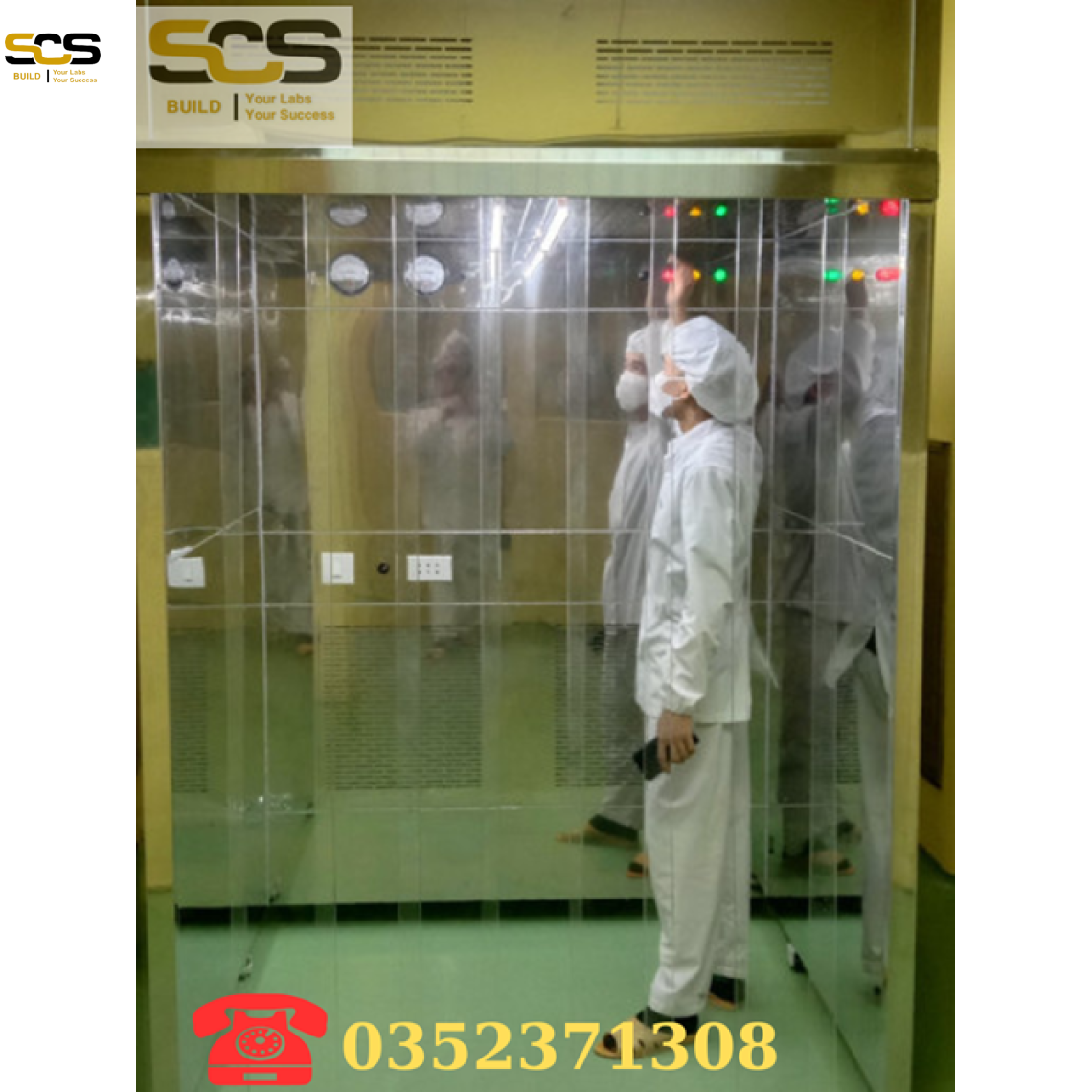 Lafcan, Buồng cân mẫu SCS LAB: giá thành hợp lý, chất lượng được khẳng định