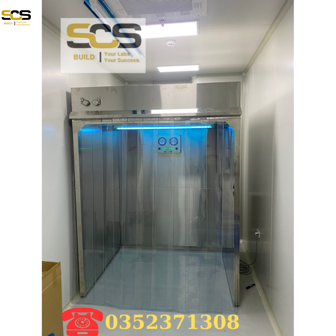 Lafcan, Buồng cân mẫu SCS LAB: giá thành hợp lý, chất lượng được khẳng định