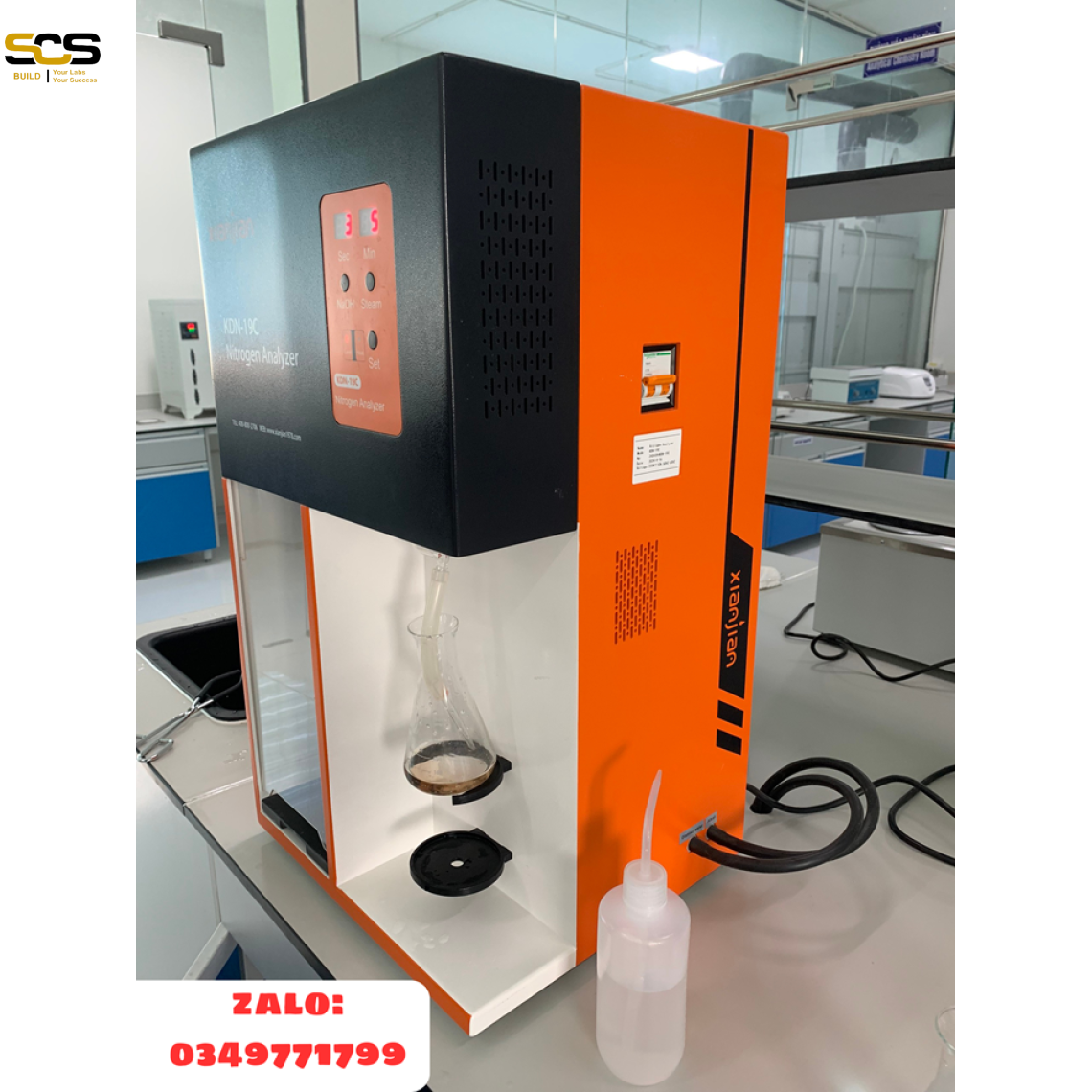 Tìm mua máy chưng cất đạm tự động phù hợp cho phòng thí nghiệm