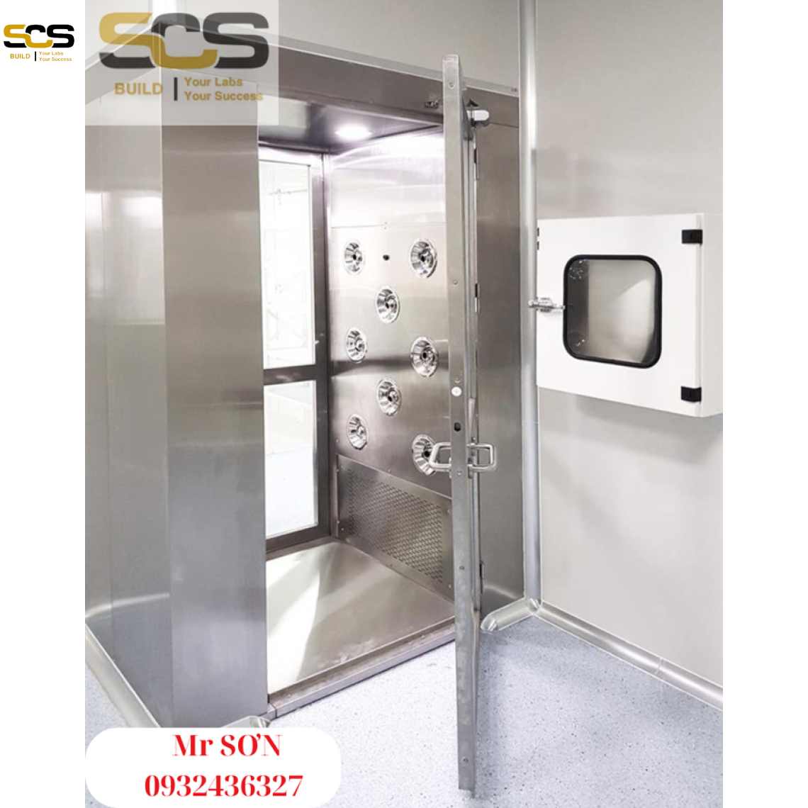 Cung cấp buồng khí sạch air shower - Giá tốt nhất 2024
