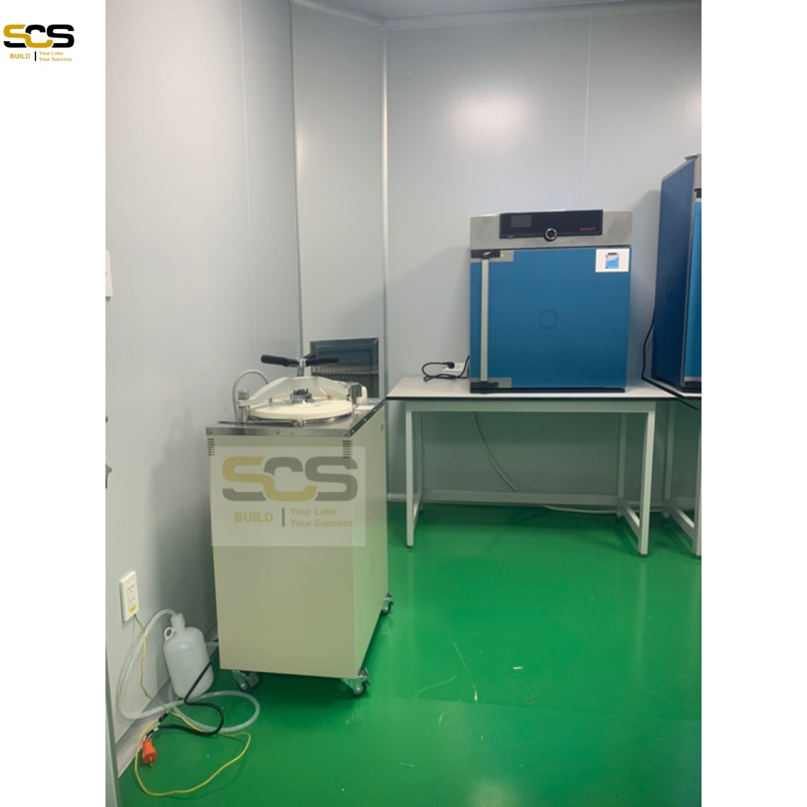 Thi công lắp đặt nội thất thiết bị phòng sạch vi sinh thực phẩm Công Ty Cổ Phần Tập Đoàn Trần Châu
