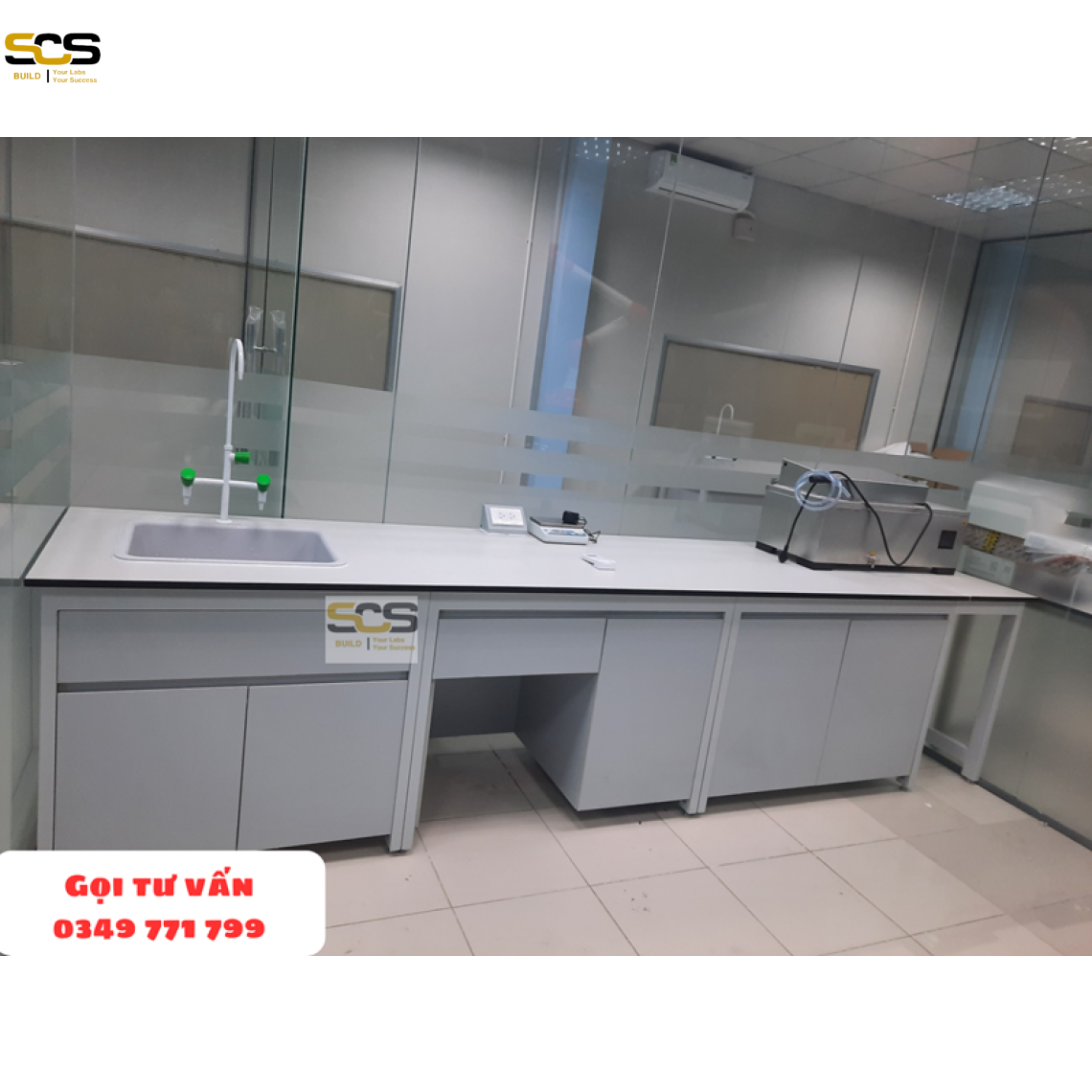 Thiết kế thi công phòng lab nghiên cứu và phát triển thực phẩm