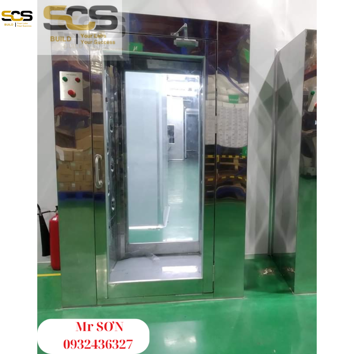 Cung cấp buồng khí sạch air shower - Giá tốt nhất 2024