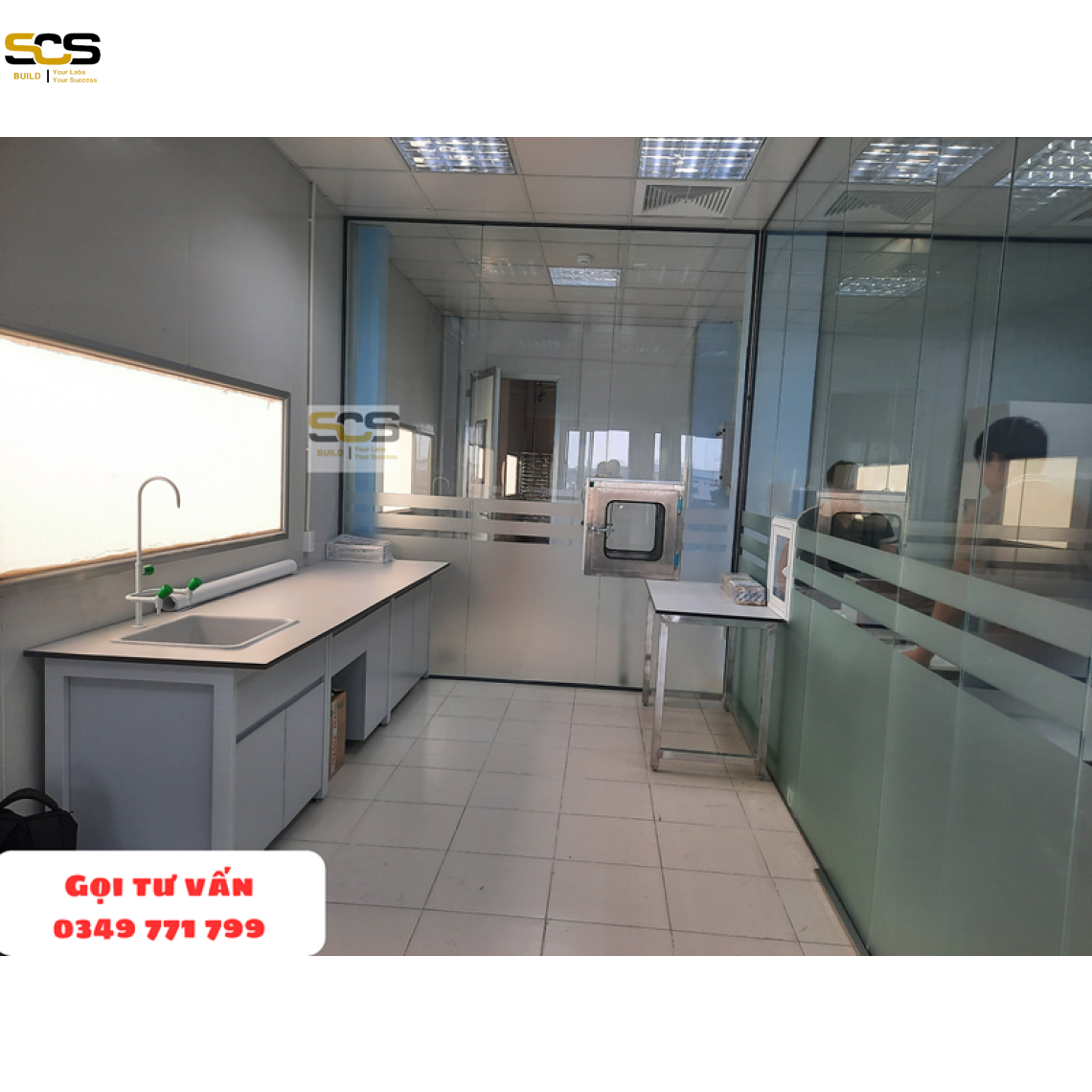 Thiết kế thi công phòng lab nghiên cứu và phát triển thực phẩm