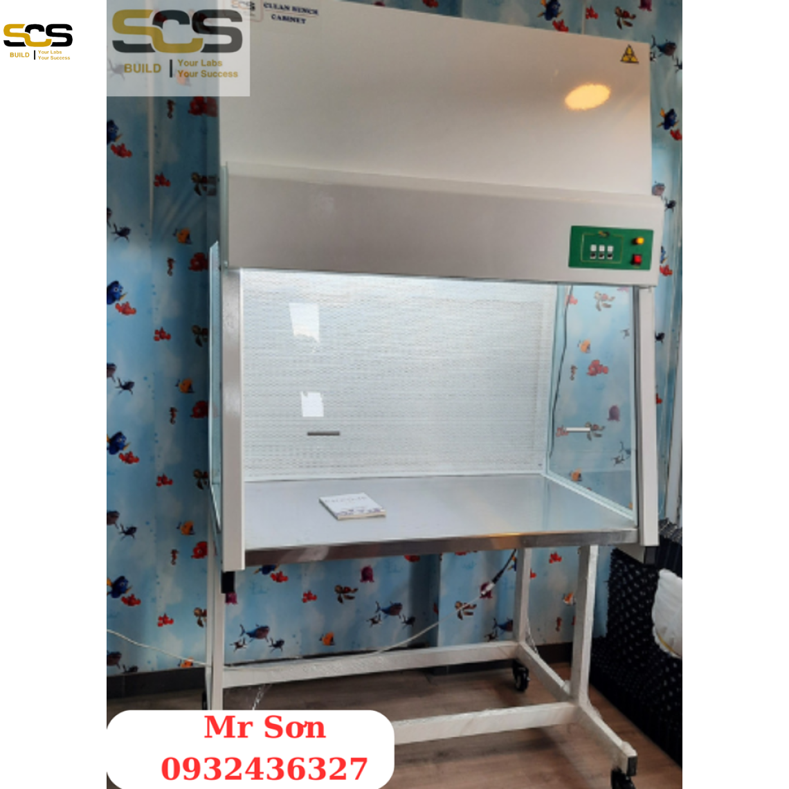 TỦ CẤY VI SINH DÒNG KHÍ THỔI NGANG KÍCH THƯỚC 1500MM