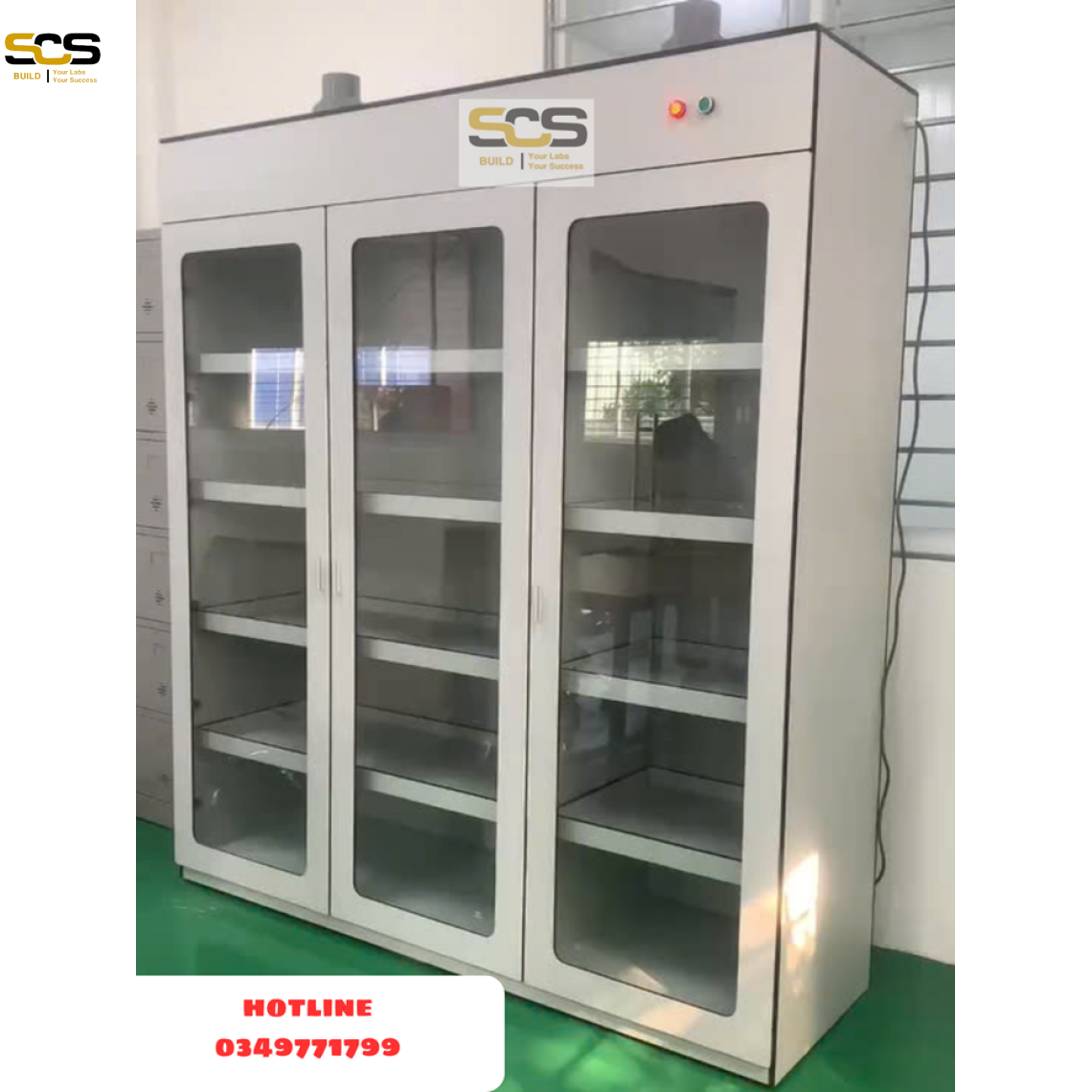 Tủ đựng hóa chất bằng ván MFC  chống ẩm