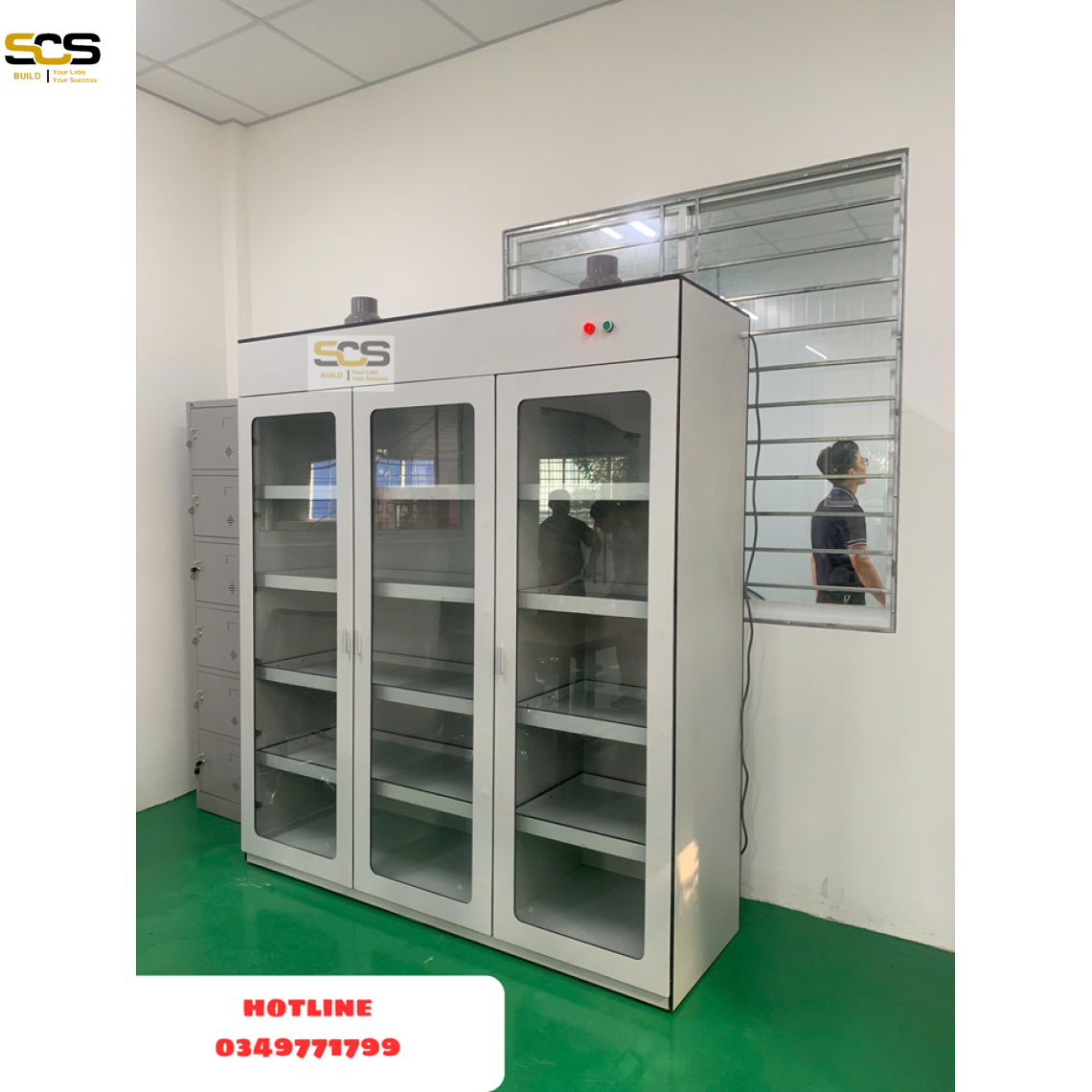 Tủ đựng hóa chất bằng ván MFC  chống ẩm