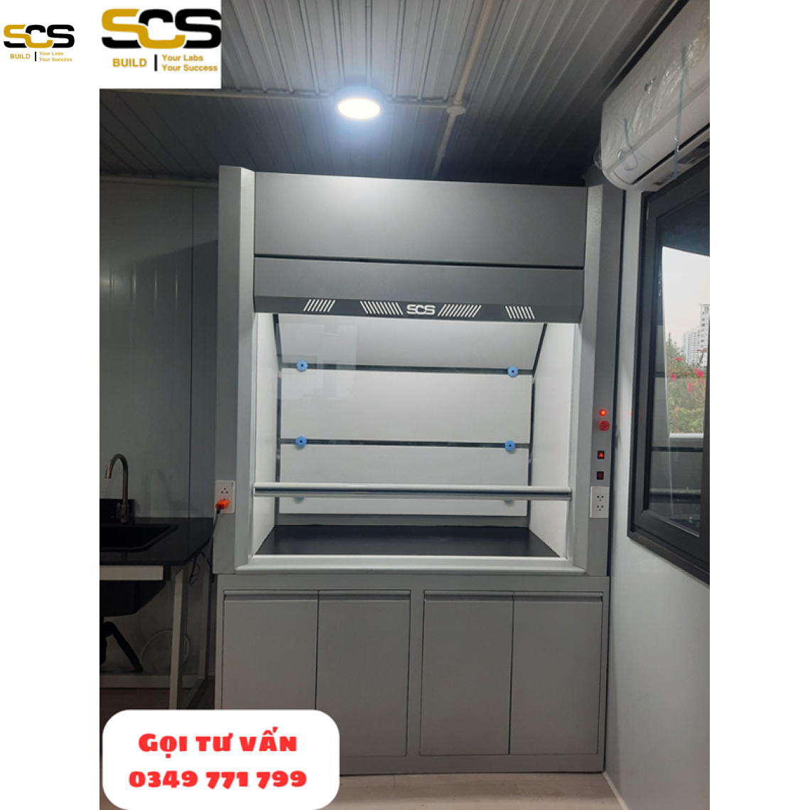 Tủ Hút Khí Độc SCS LAB 