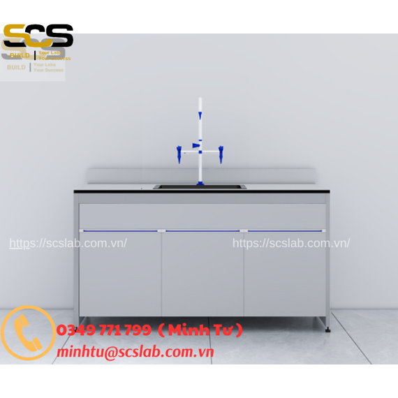 Cung cấp bàn thí nghiệm có chậu rửa kích thước 1200mm lắp đặt trên toàn quốc