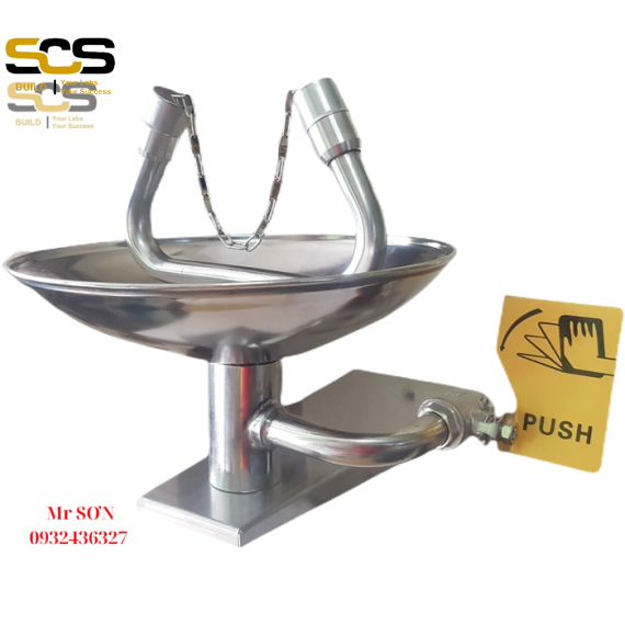 Bồn rửa mắt khẩn cấp treo tường