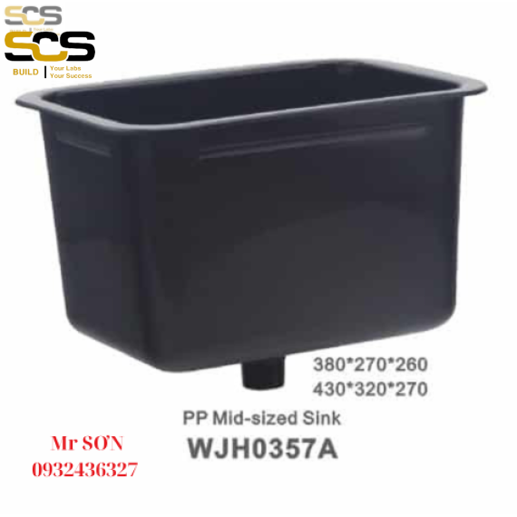 Bồn rửa hóa chất phòng thí nghiệm model: WJH0357A