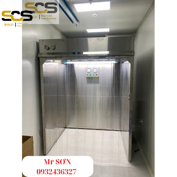 BUỒNG CÂN NGUYÊN LIỆU - LAF 02 - CÔNG TY TNHH TM KHOA HỌC KỸ THUẬT SCS