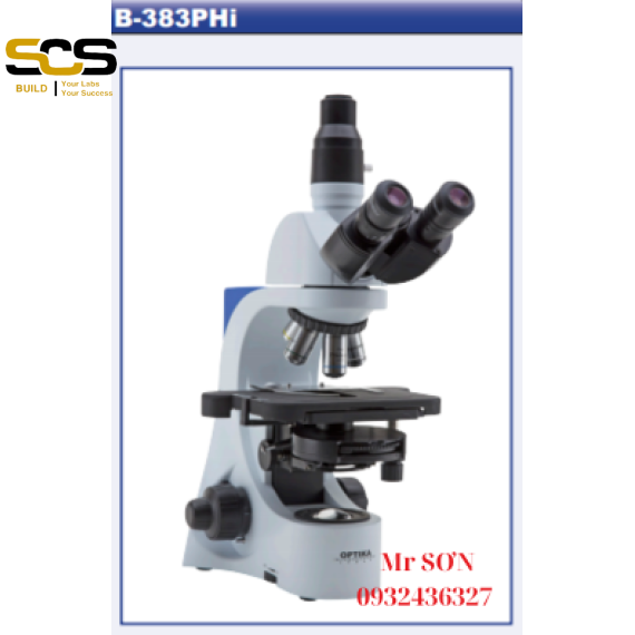 Kính hiển vi phản pha 3 mắt Model: B383PHi