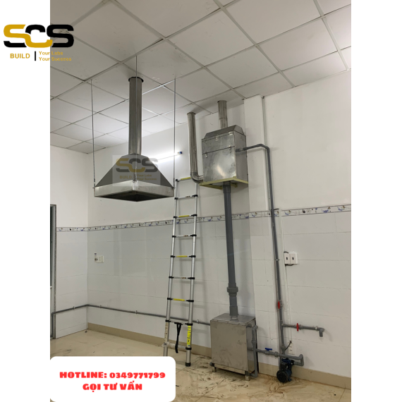 Chụp hút inox phòng thí nghiệm giá xuất xưởng tại Miền Nam