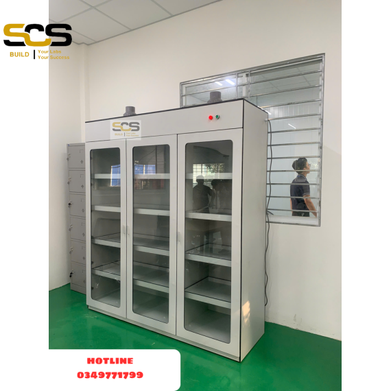 Tủ đựn hóa chất bằng ván MFC  chống ẩm