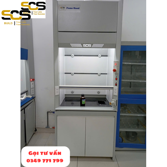 Tủ Hút Phá Mẫu Acid SCS LAB